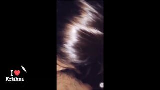 Beautiful Desi Girl Blowjob with Husbands