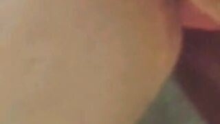 I LET MY FRIEND EAT MY GIRLFRIEND'S PUSSY, SHE HAS a STRONG MOANING ORGASM!