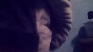 Cutie Wearing her Cat Jacket for her Daddy~