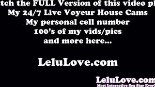 Behind the scenes PORN vlog with lingerie & pantyhose & SPH & CEI & JOI & furry hoodies & lots more... - Lelu Love