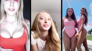 JXHXN - Tik Tok NUDE CHALLENGE TEENS DANCE COMPILATION (Tiktok Sexy Girl Big Boobs, Big Tits Naked)