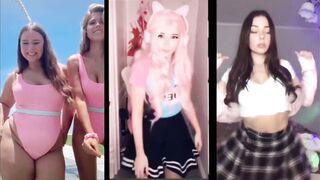 JXHXN - Tik Tok NUDE CHALLENGE TEENS DANCE COMPILATION (Tiktok Sexy Girl Big Boobs, Big Tits Naked)