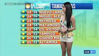 Yuli Castillo Piernas Sexy En Minifalda Muy Corta HD