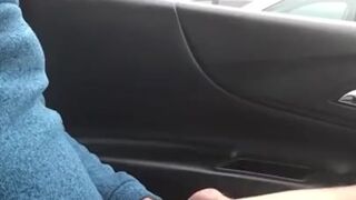 Public car masterbation