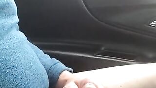 Public car masterbation