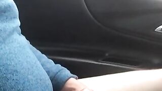 Public car masterbation