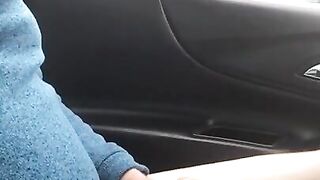 Public car masterbation