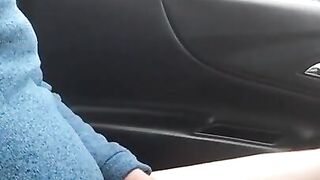 Public car masterbation