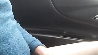 Public car masterbation