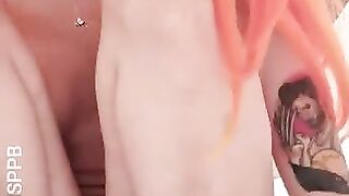Redhead Cutie Fucks Tight Ass in the Bathtub and Anal Cum Cream Teen