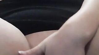Big Girl Plays with herself