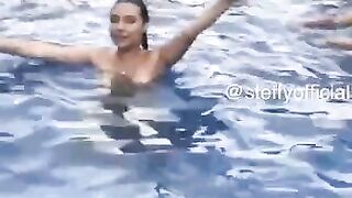 Beauties at the Pool