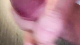 Close up of my cock and cum