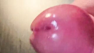 Close up of my cock and cum