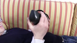 fetishist in psychologic therapy at teasing therapist