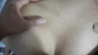 REAL COUPLE let's Fuck in our House and I Cum on her Face