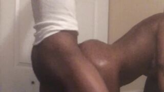 Back Shots on the Chair Big Booty Ebony