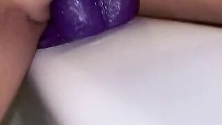Solo Shower with Ballsy Purple