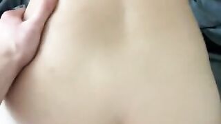 Ex GF Gets Pounded Doggy Holding onto Bed Frame