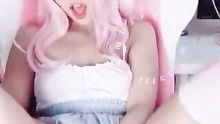 CUTE SNAPCHAT PETITE GIRL TEASES AND FINGERS PUSSY