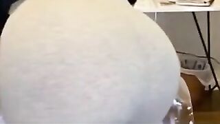 CHUBBY SNAPCHAT BRUNETTE FLASHES HUGE BOOBS AND PUSSY