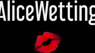 ⭐ Alice Wets her Tights and Pink Panties in a Dress in the Car and Touches herself ;)