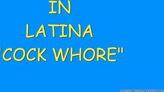 Latina Cock Whore Throat Fucked Trailer
