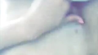 Pretty Hot Babe Masturbate Teasing with Red Dildo - Snapchat Pussy