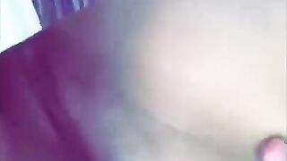 Pretty Hot Babe Masturbate Teasing with Red Dildo - Snapchat Pussy