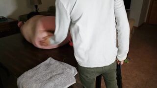 Pussy Pumped Slave Whipped