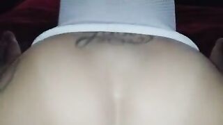 White MILF Rode my BBC Reverse Cowgirl Longtroking(throwback)