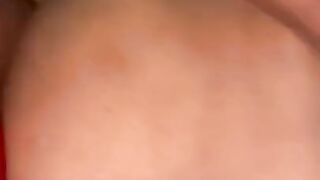 Red Hair Ebony Teen gives Sloppy Head