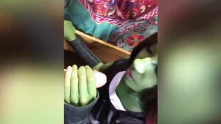 Gamora Sucks Starlords Dick