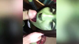Gamora Sucks Starlords Dick