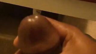 Stroking my Cock Watching Porn with a little Precum