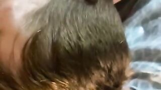 Hubby Eats my Pussy while Smoking