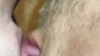 Hubby Eats my Pussy while Smoking