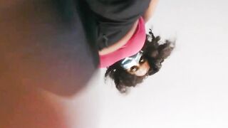 Giantess Barefoot Stomping POV
