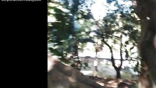 I Masturbate outside and get Caught!!