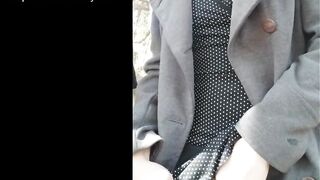I Masturbate outside and get Caught!!