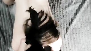 My Girlfriend's Favorite Position Fucked a Hot Teen Doggy Style with a Perfect Ass Huge Cumshot