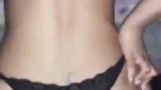 He always Cums in my Back, Warm Cum Drip