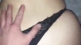 He always Cums in my Back, Warm Cum Drip