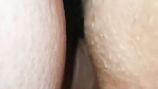 Granny's pussy fucked close up