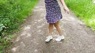 I Piss and do a Fast Tug in a Public Place before anyone Catches us POV