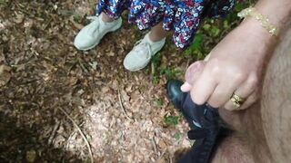 I Piss and do a Fast Tug in a Public Place before anyone Catches us POV