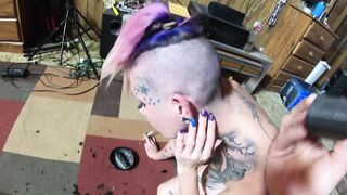 Chassidy Lynn - Haircut, Shaved Head