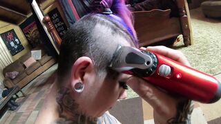 Chassidy Lynn - Haircut, Shaved Head