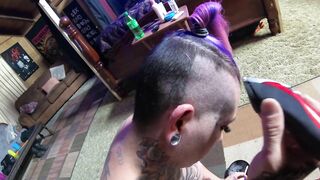 Chassidy Lynn - Haircut, Shaved Head