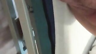 Nurse gives blowjob to patient who is in his lift